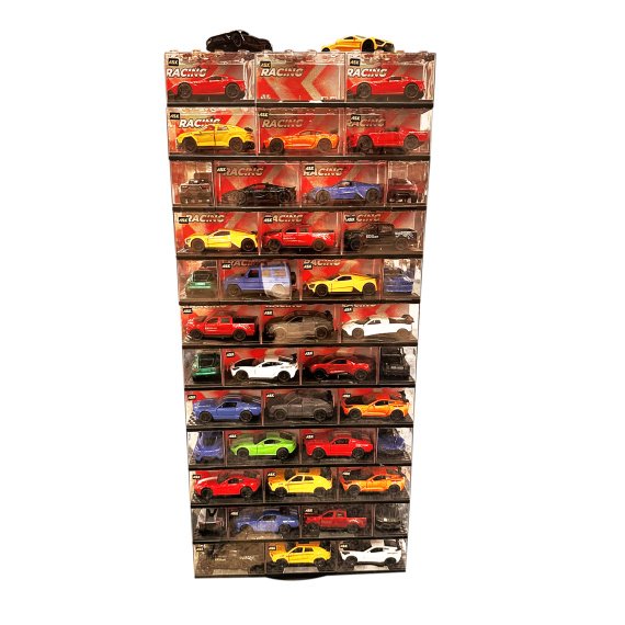 DIE-CAST CAR WITH LIGHT & SOUND – 120 CT FLOOR DISPLAY