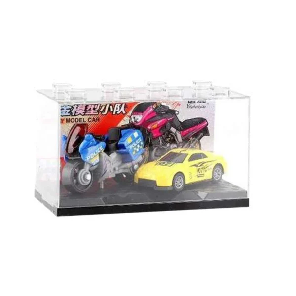 Die Cast Car/motorcycle Combo 120 Ct Floor Display - Image 3