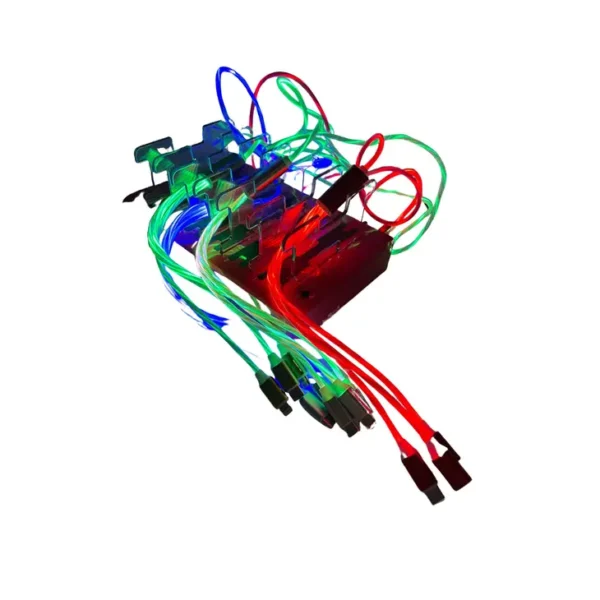 LED 3 in 1 Charging Cable 48 CT - Image 2
