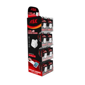 3 In 1 Wireless Charging Station 40 CT Counter Display