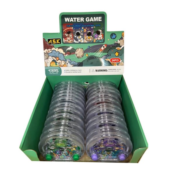 WaterPad Game Space Series Round Shape 24 CT Counter Display