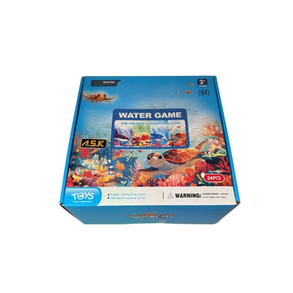 WaterPad Game Ocean Series Round Shape 24 CT Counter Display - Image 3