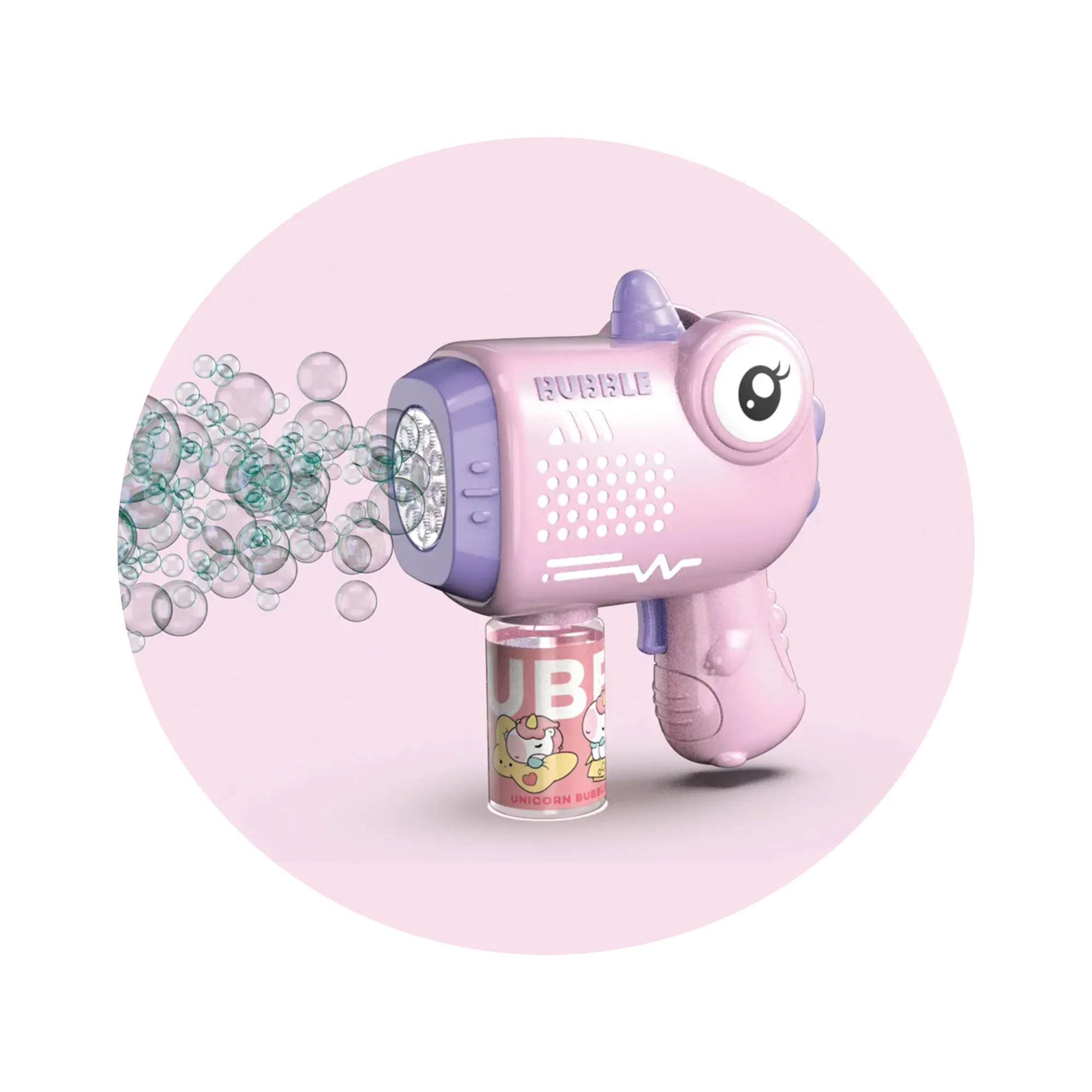 Unicorn Bubble Gun 24CT - Image 2