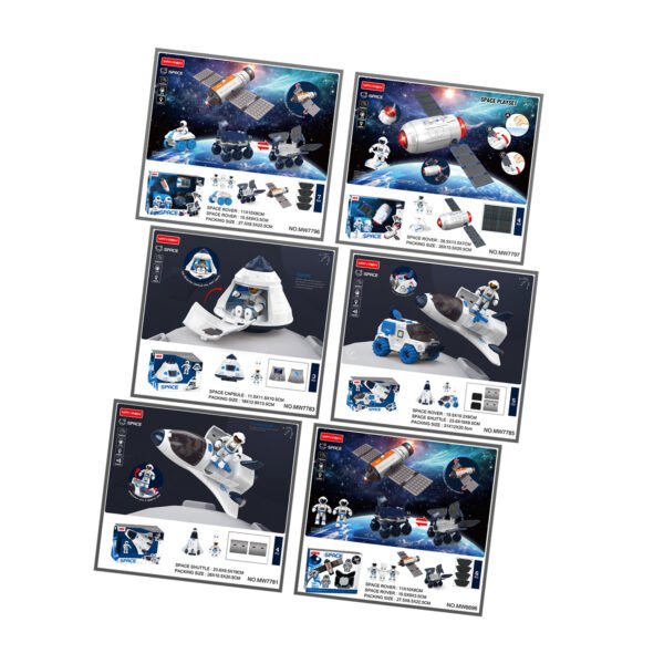 Space Toy Set 60CT Floor Display - Image 2