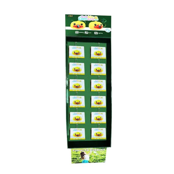 Duck Bubble Camera Toy Music Lights 48 CT Floor Display