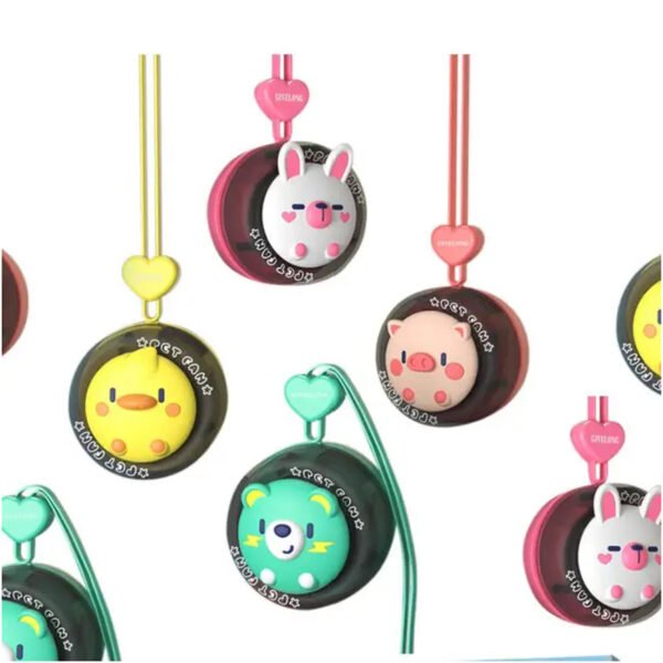 Cute Animal Lanyard Fan Display 60 CT - Image 2