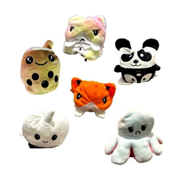 Reversible Assorted Plush Toy Display 96 CT - Image 2