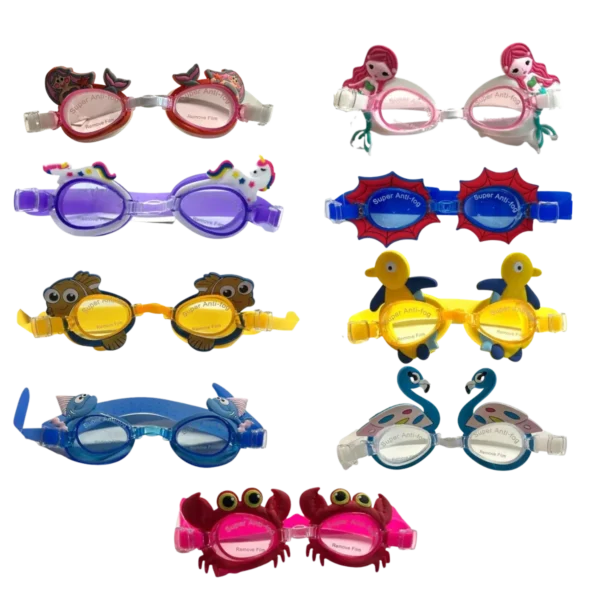 Kids Swimming Goggles 2 Style 144 CT Floor Display - Image 2