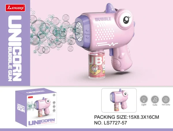 Unicorn Bubble Gun 24CT - Image 2