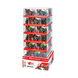 Die-Cast Motorcycle Acrylic 48Ct Top Display