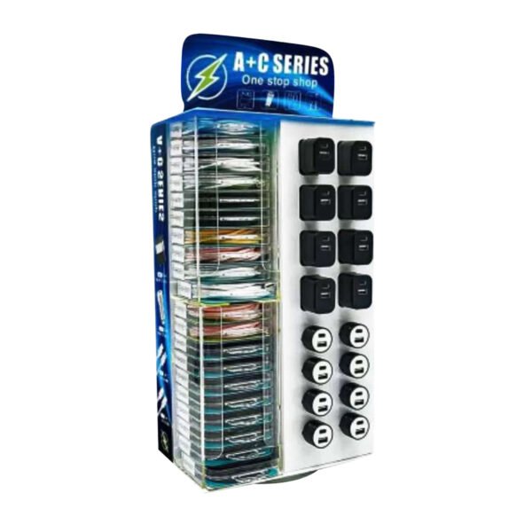 Type C Cables & A+C Chargers 72 CT Counter Top Display