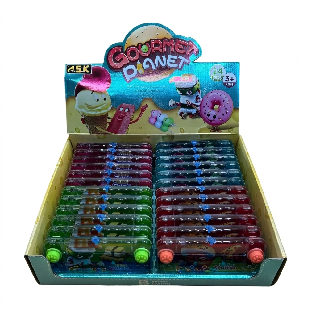 WaterPad Game Food Series 24 CT Counter Display
