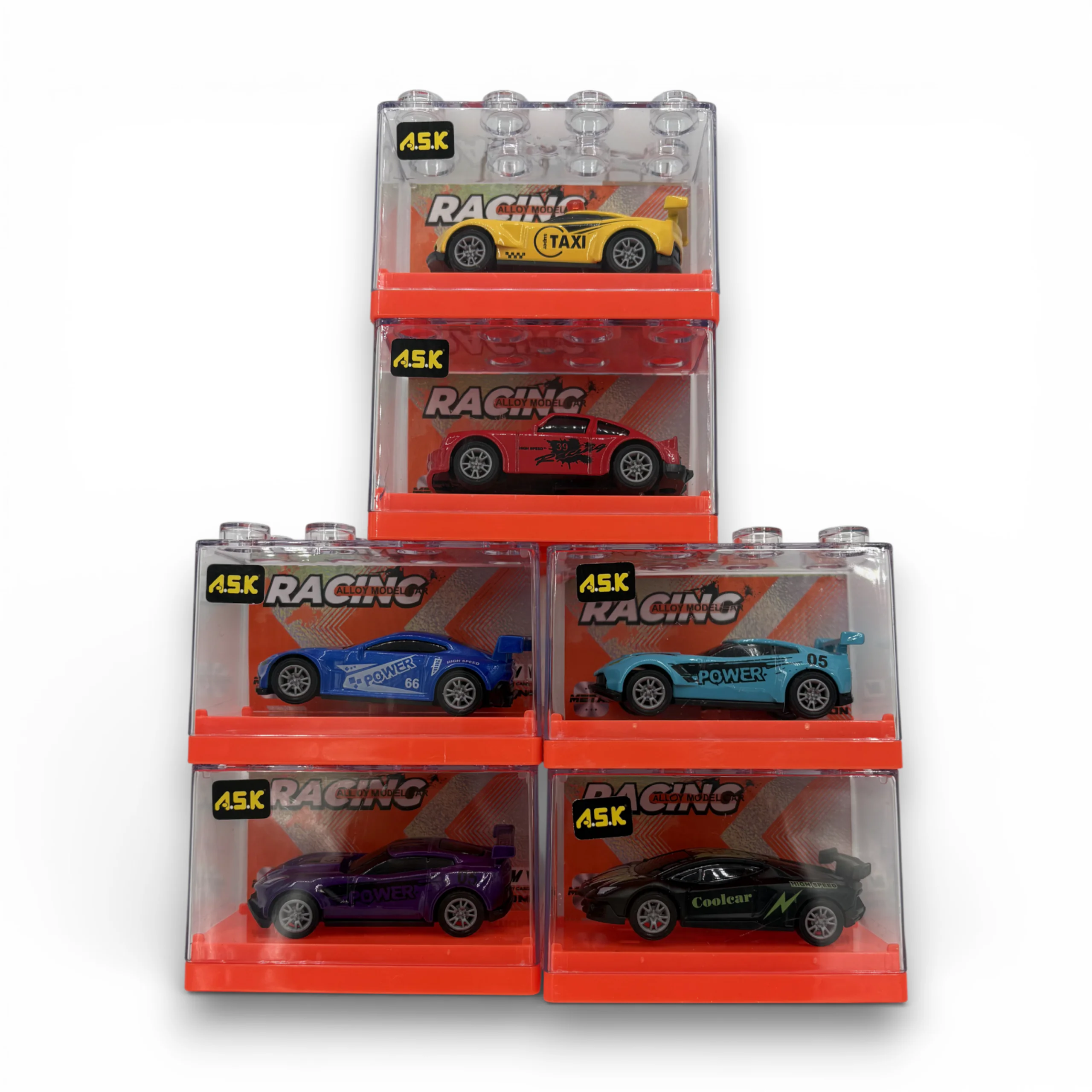 Diecast Pull-back Small Cars 225ct Floor Display - Image 2