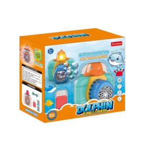 Dolphin Camera Bubble Machine Toy 24CT