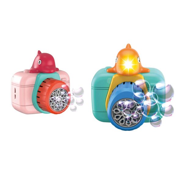 Dolphin Camera Bubble Machine Toy 24CT - Image 2