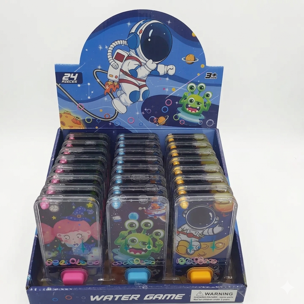 Space Set Water Game 6 Dis 24 Pcs