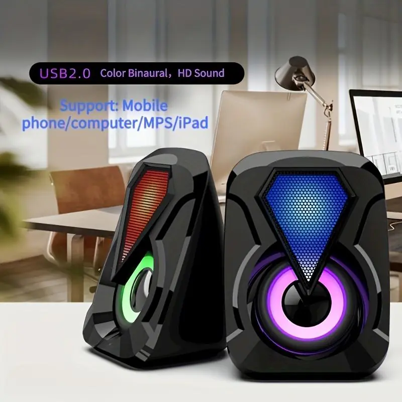 LED Dual Mini Digital Speaker 6ct Refill - Image 2