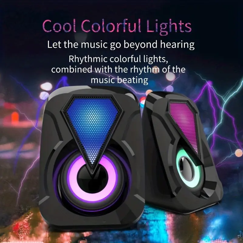 LED Dual Mini Digital Speaker 6ct Refill - Image 3