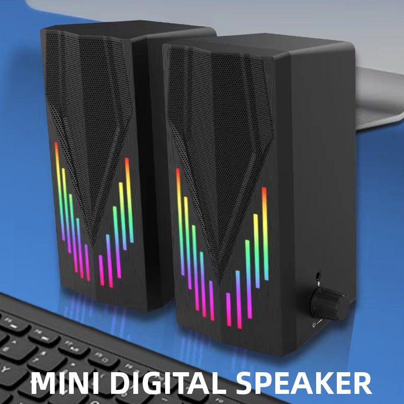Larger Size LED Dual Mini Digital Speaker 6ct Refill - Image 2