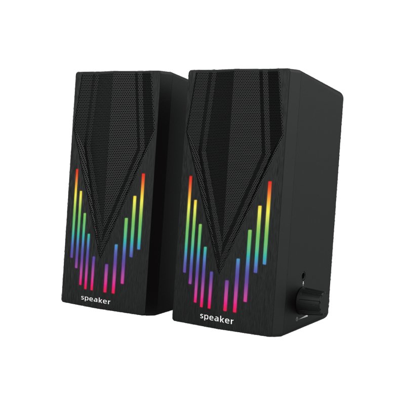 Larger Size LED Dual Mini Digital Speaker 6ct Refill