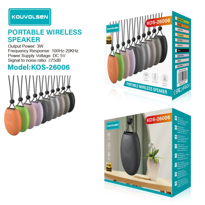 Mini Portable Wireless Speaker Circular 6ct Refill - Image 4