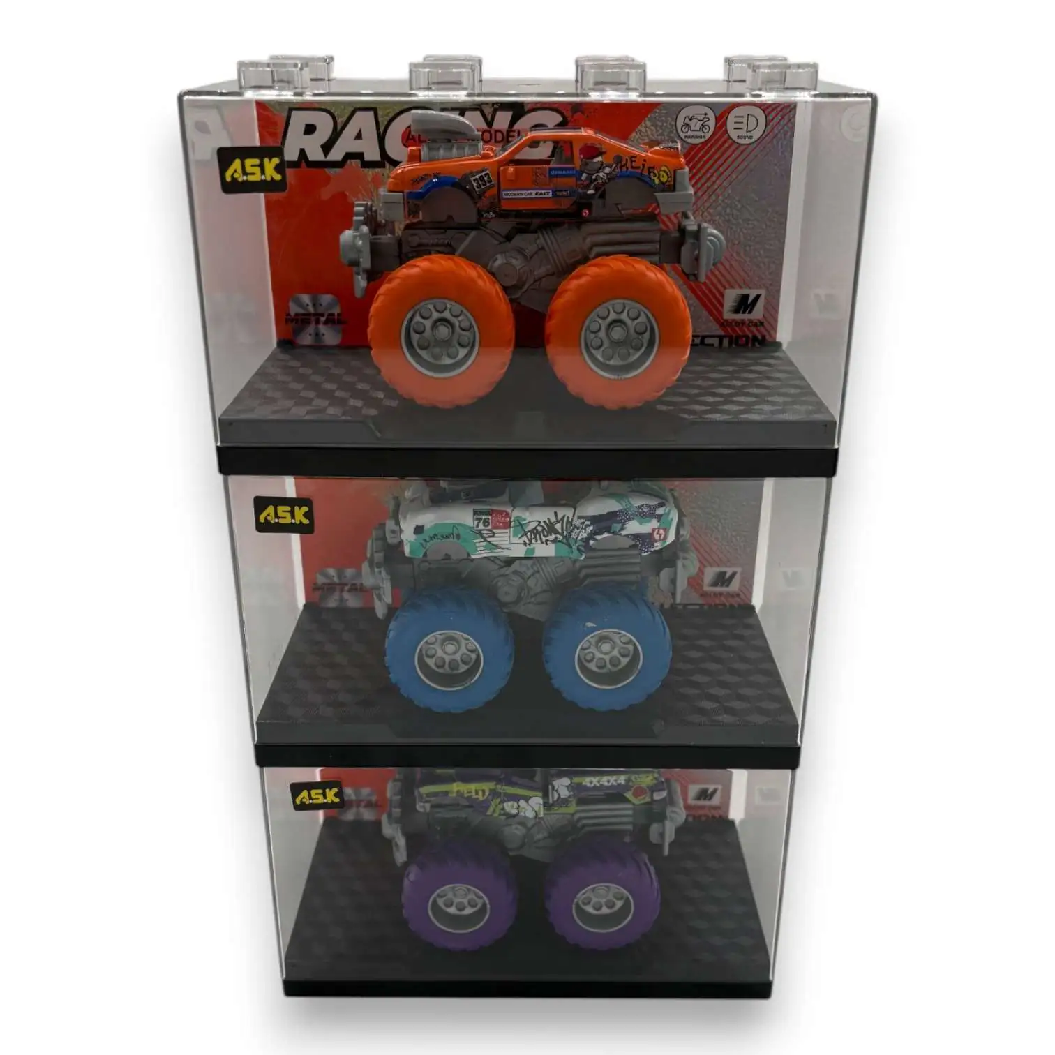 Diecast Classic Monster Truck 72ct Display - Image 3