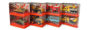 Diecast Tank/Truck/Bus 72ct Display