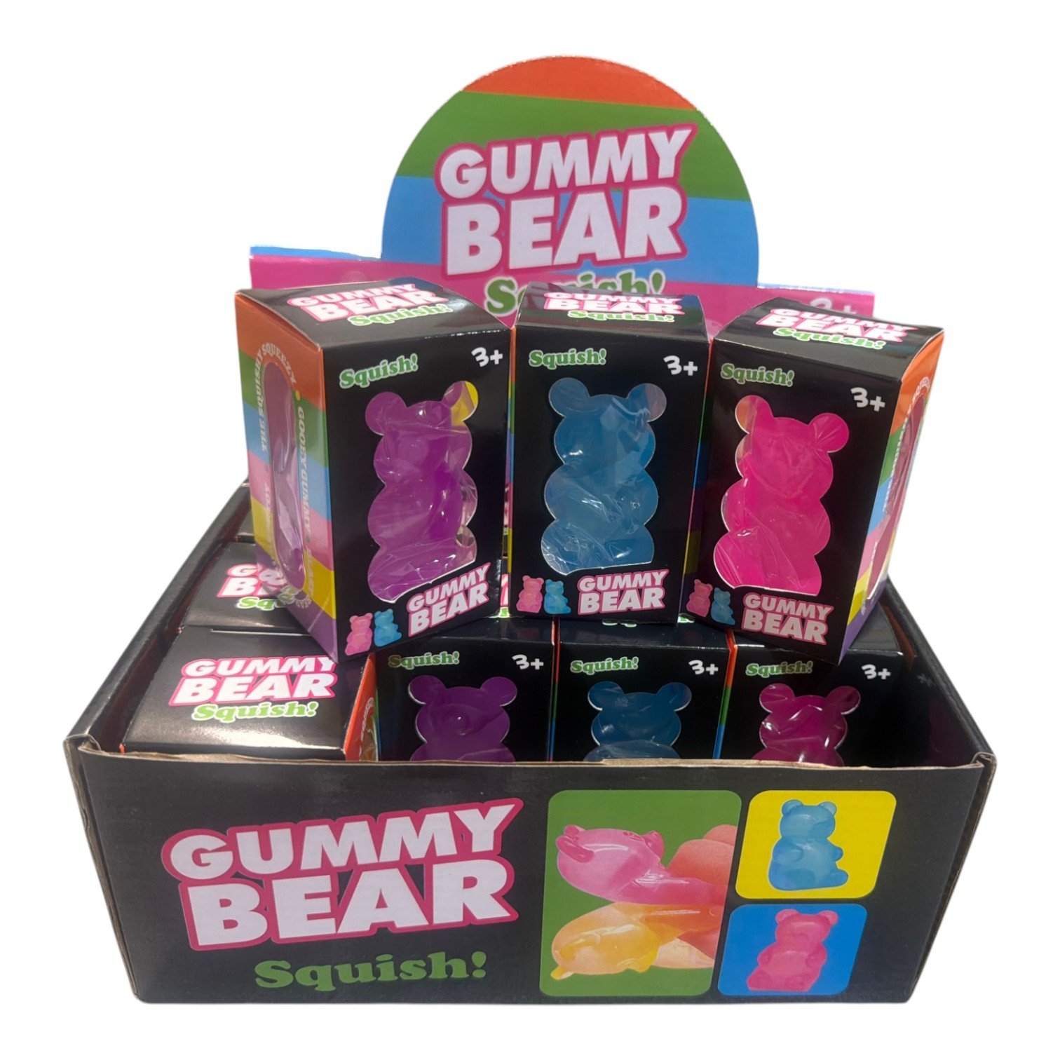 Gummy Bear Squish 12ct PDQ