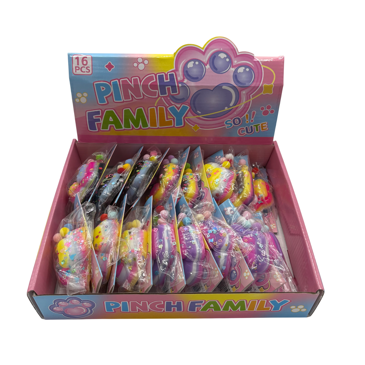 Pinch Family Large Squeeze Paws 12ct