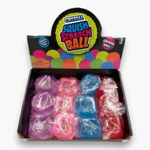 Crystal Squish Stretch Ball Pastel 12 CT