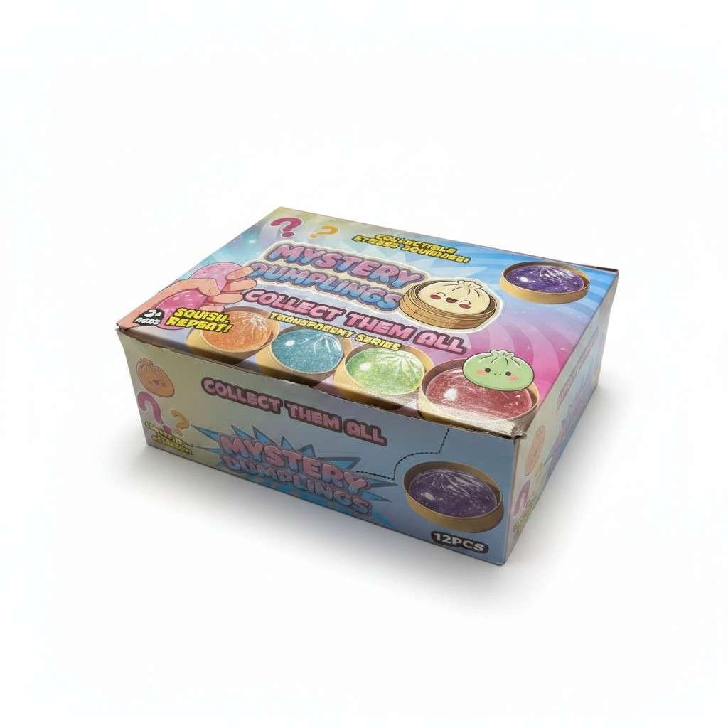 Mystery Squishy Dumplings - Transparent Series 12ct - Image 4
