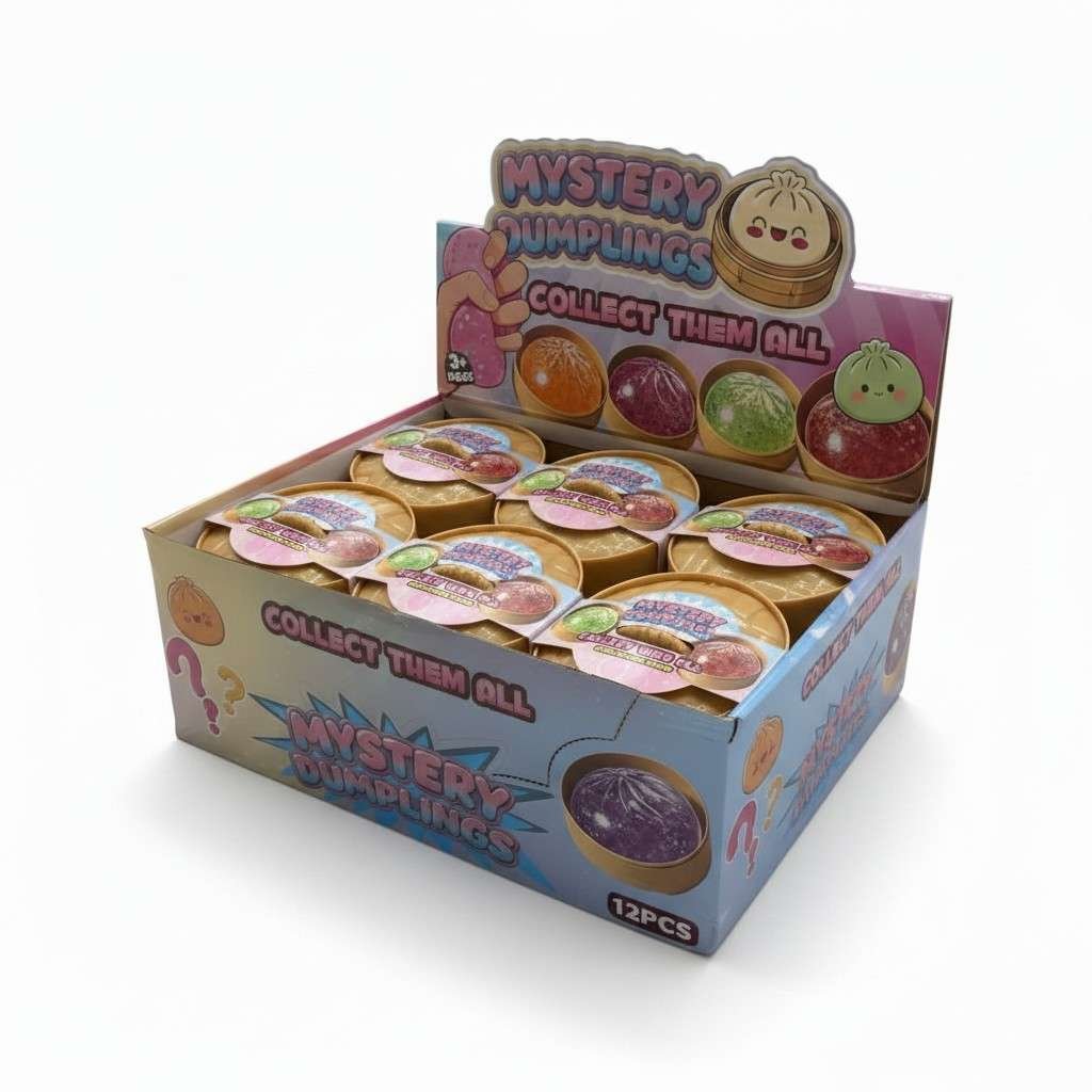 Mystery Squishy Dumplings - Transparent Series 12ct - Image 5
