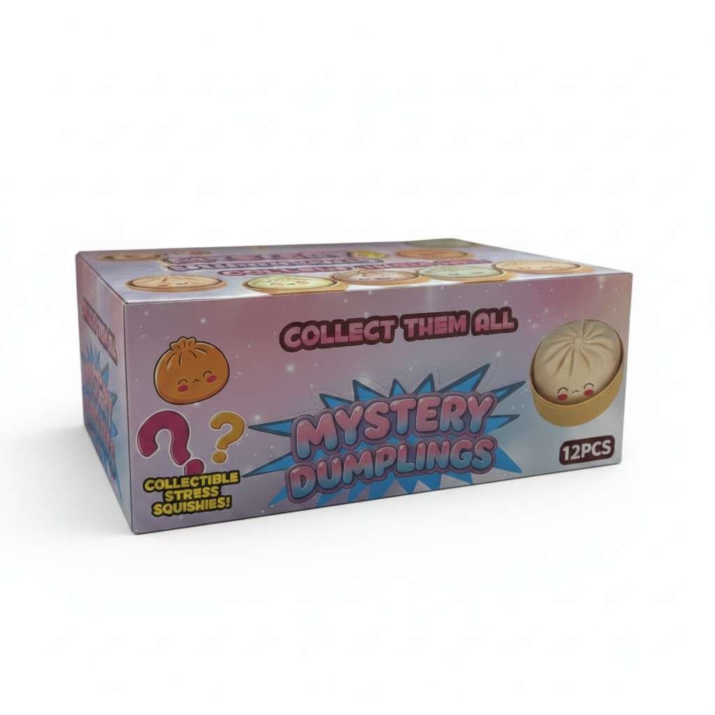 Mystery Squishy Dumplings - Emoji Series 12ct - Image 6