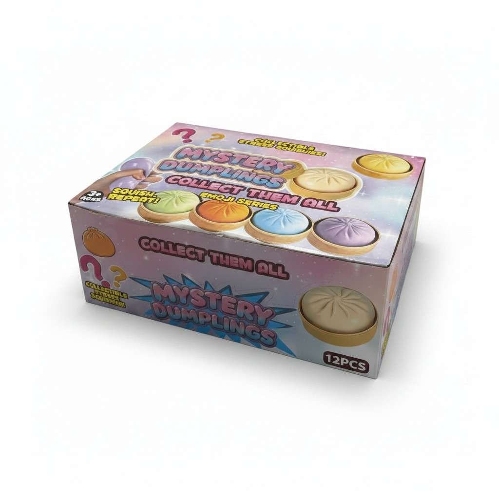 Mystery Squishy Dumplings - Emoji Series 12ct - Image 8
