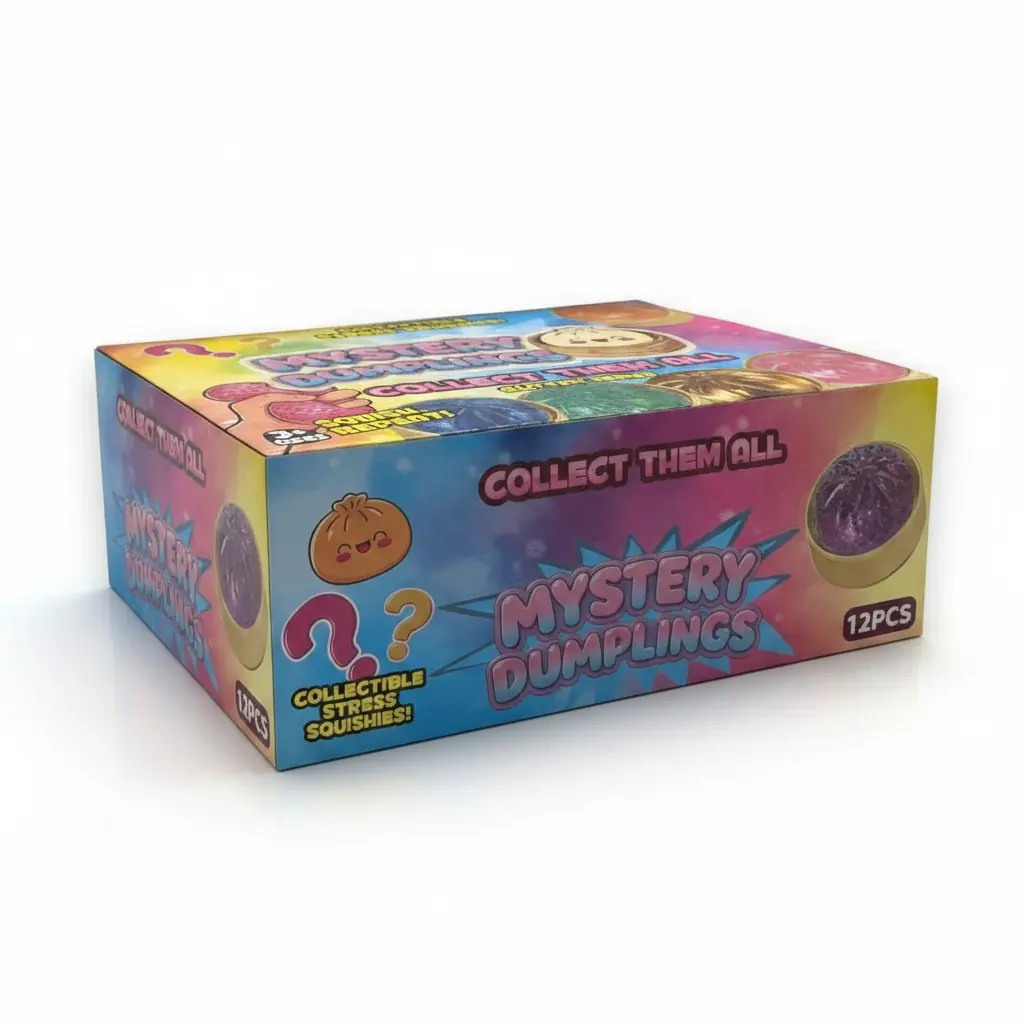 Mystery Squishy Dumplings - Glitter Series 12ct - Image 4