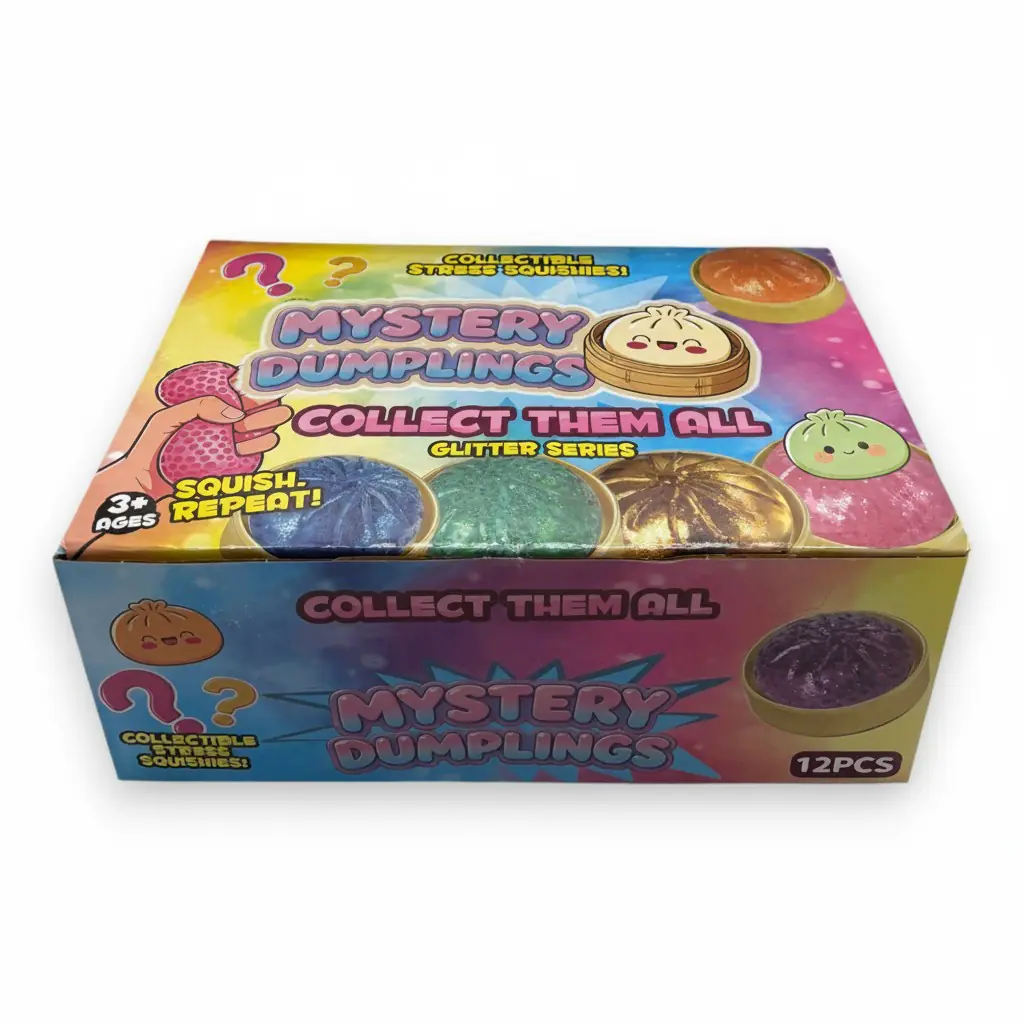 Mystery Squishy Dumplings - Glitter Series 12ct - Image 5