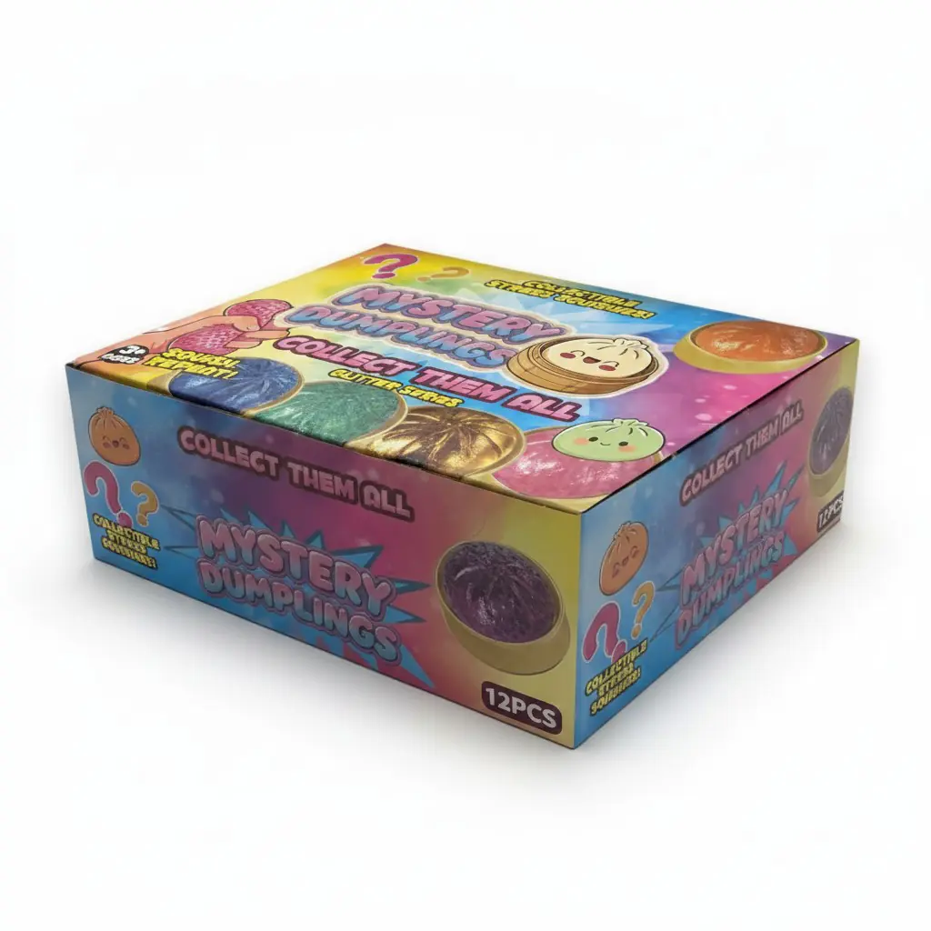 Mystery Squishy Dumplings - Glitter Series 12ct - Image 7