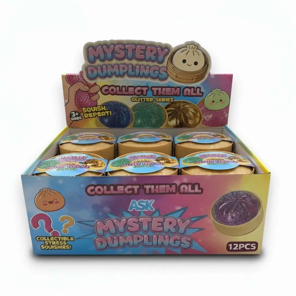 Mystery Squishy Dumplings - Glitter Series 12ct - Image 10
