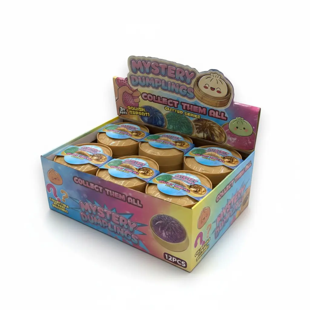 Mystery Squishy Dumplings - Glitter Series 12ct - Image 11