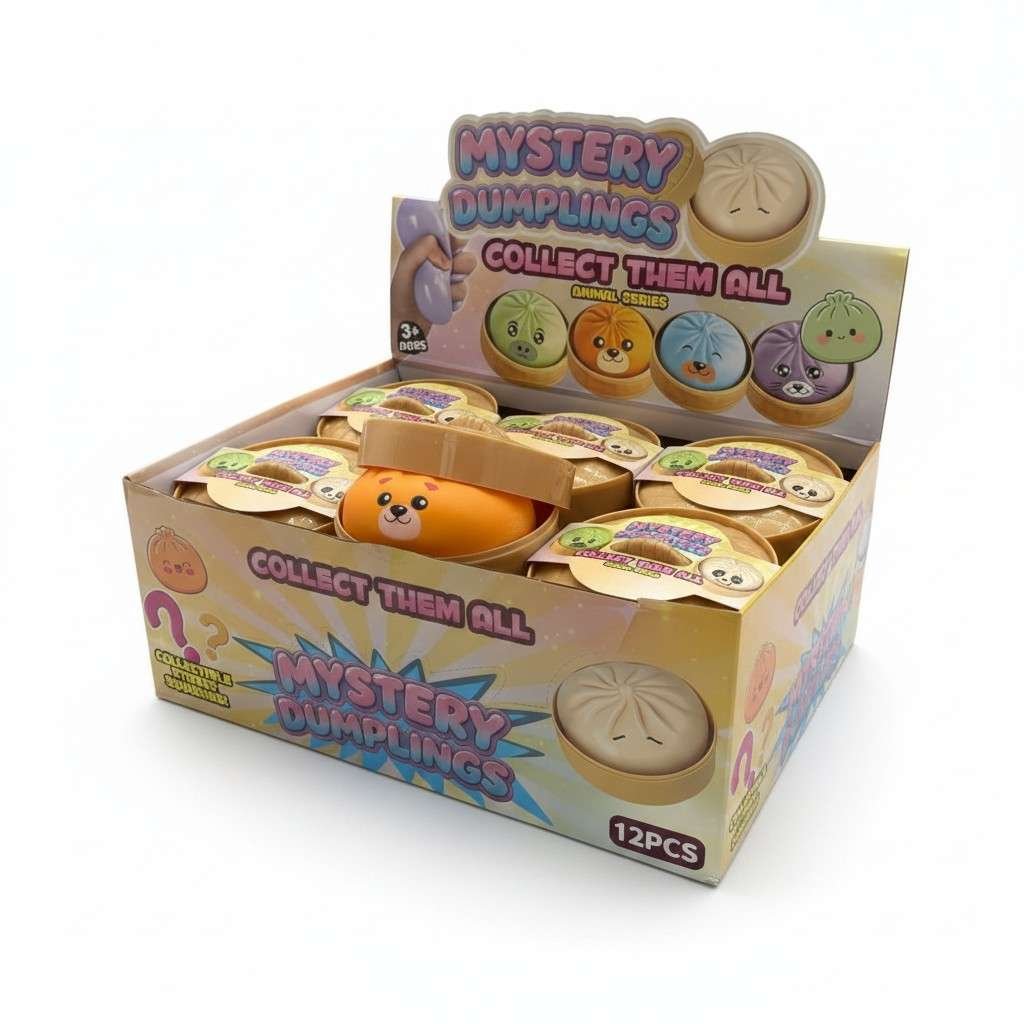 Mystery Squishy Dumplings - Animal Series 12ct - Image 7