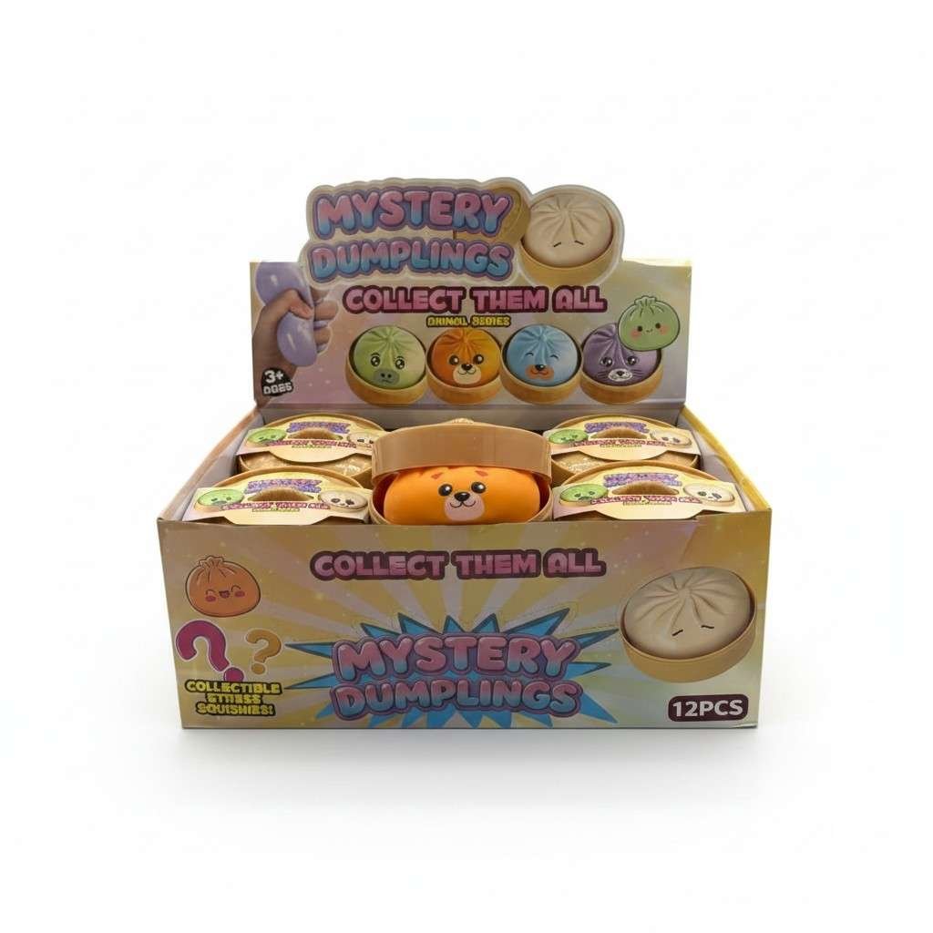 Mystery Squishy Dumplings - Animal Series 12ct