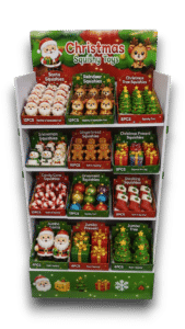 Christmas Squishy Display 288ct
