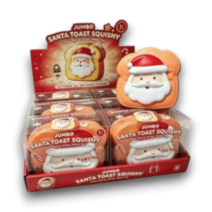 Santa Squishy Bread 48ct