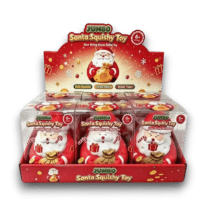 Santa Squishy Money Bag 48ct