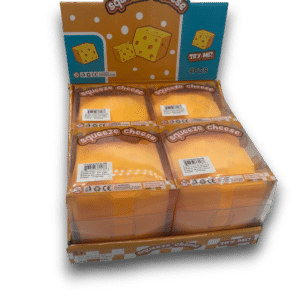 Jumbo Cheese Squishy 24ct
