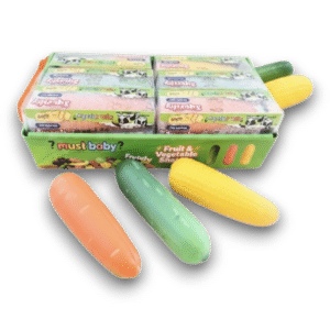 Wax Covered Veggie Squish 48ct