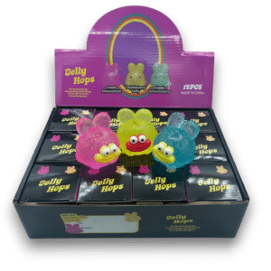 Bunny Hop Jelly Squishy 72ct