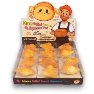 Bread Squishy: Croissant 48ct