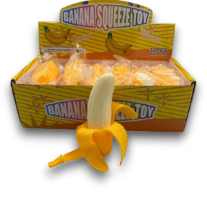 Banana Peely Squishy 48ct