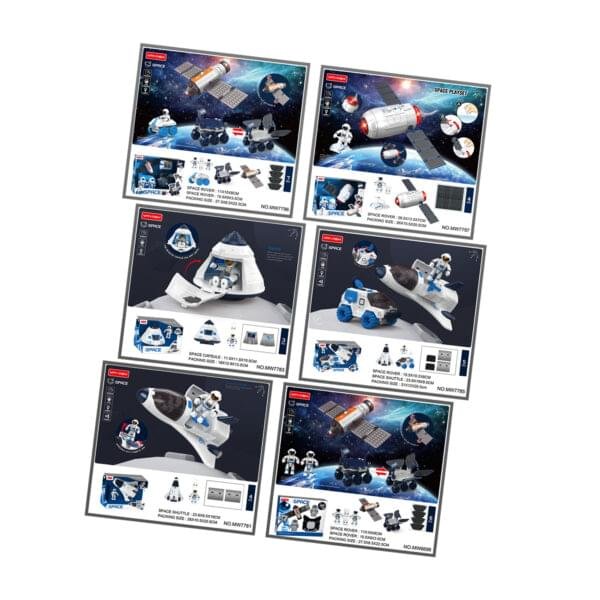 Space Toy Set 60CT Floor Display - Image 2